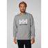 Helly Hansen Pull Ras Du Cou Avec Logo Hh - Gris Mélange