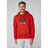 Helly Hansen Hh Logo Sweat À Capuche - Drapeau Rouge