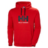 Helly Hansen Hh Logo Sweat À Capuche - Drapeau Rouge