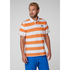 Helly Hansen Marstrand Polo - Blaze Orange Stripe