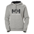 Helly Hansen Sweat À Capuche Logo Hh Pour Femmes - Gris Mélange