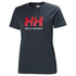 Helly Hansen Tee Shirt Femme Logo Hh - Bleu Marine