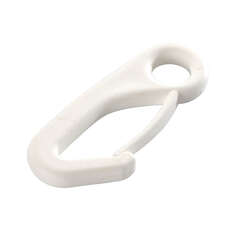 Holt Nylon Mousqueton - Blanc X 2