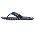 Gumbies Womens Islander Toile Flip Flops - Chaise Longue