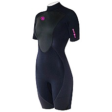 Combinaison Shorty Femme Ignite 3 / 2Mm Shorty - Noir / Rose Combinaison Shorty Femme Ignite 3 / 2Mm Shorty - Noir / Rose