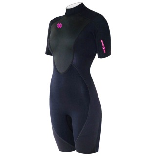 Combinaison Shorty Femme Ignite 3 / 2Mm Shorty - Noir / Rose