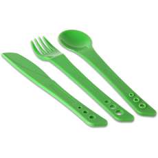 Lifeventure Ellipse Knife, Fourchette Et Cuillère Set - Vert Lifeventure Ellipse Knife, Fourchette Et Cuillère Set - Vert
