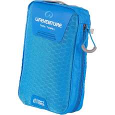 Lifeventure Softfibre Trek Serviette Large - Bleu