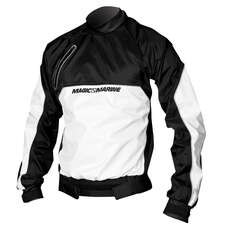 Magic Marine Racing Respirante Spraytop - Blanc / Noir Magic Marine Racing Respirante Spraytop - Blanc / Noir