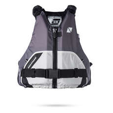 Gilet D'aide À La Flottabilité Front-Zip Magic Marine Wave - Gris Clair