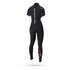 Magic Marine Femmes Marque 3 / 2Mm Back-Zip Shortarm Wetsuit - Noir