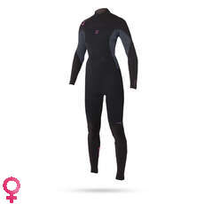 Magic Marine Femmes Marque 5 / 4Mm Back-Zip Wetsuit - Noir Magic Marine Femmes Marque 5 / 4Mm Back-Zip Wetsuit - Noir