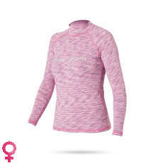 Magic Marine Femmes Cube À Manches Longues Rashvest - Rose Magic Marine Femmes Cube À Manches Longues Rashvest - Rose