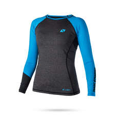 Magic Marine Femmes Énergie Manches Longues Rashvest - Bleu