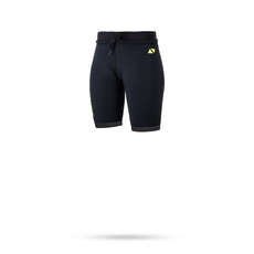 Magic Marine Womens Ultimate 1.5Mm Néoprène Flatlock Court - Noir