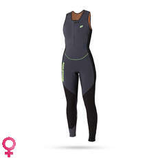 Magique Marine Womens Ultimate 4Mm Long John Wetsuit - Noir Magique Marine Womens Ultimate 4Mm Long John Wetsuit - Noir