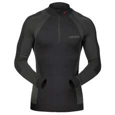 Musto Active Postal De Couche De Base Neck Top - Noir