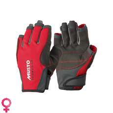 Musto Voile Essential Gants Courts Finger - Rouge Musto Voile Essential Gants Courts Finger - Rouge