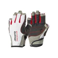 Musto Voile Essential Gants Courts Finger - Blanc Musto Voile Essential Gants Courts Finger - Blanc
