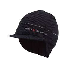 Musto Evolution Peaked Beanie - Noir
