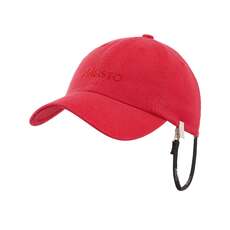Musto Evolution Même Tissu Pic Crew Cap - True Red Musto Evolution Même Tissu Pic Crew Cap - True Red