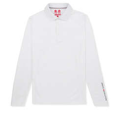Musto Evolution Sunblock Polo À Manches Longues - Blanc