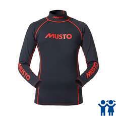 Musto Junior Rash Vest - Noir / Noir
