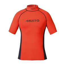 Musto Manches Courtes Uv Vest - Feu Orange