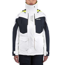 Musto Womens Br2 Offshore Veste - Blanc / True Marine
