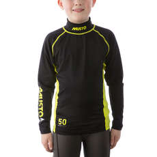 Championnat Des Jeunes Musto Sunblock Manches Longues Rash Guard - Noir