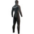 Combinaison De Plongée Mystic Voltt 6/4 / 3Mm Front-Zip Hooded - Noir
