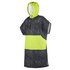 Mystic Poncho / Fleece / Robe À Langer - Noir / Lime