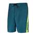 Short De Bain Solide De Marque Mystic - Teal