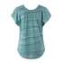 Mystic Tee-Shirt Camryn Femme - Vert Océan