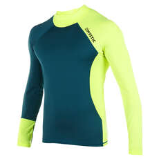 Mystic Crossfire Veste À Manches Longues Rash - Lime Mystic Crossfire Veste À Manches Longues Rash - Lime