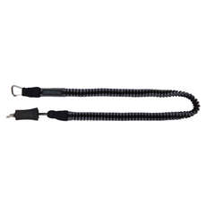Mystic Kite Long Safety Leash - Noir