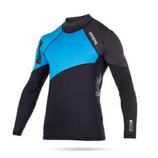 Mystic Kitesurf Crossfire Manches Longues Rash Vest - Bleu Mystic Kitesurf Crossfire Manches Longues Rash Vest - Bleu