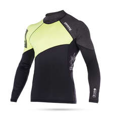 Mystic Kitesurf Crossfire Manches Longues Rash Vest - Lime Mystic Kitesurf Crossfire Manches Longues Rash Vest - Lime