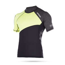 Mystic Kitesurf Crossfire Manches Courtes Rash Vest - Lime Mystic Kitesurf Crossfire Manches Courtes Rash Vest - Lime