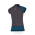 Mystic Womens Diva Manches Courtes Rash Vest - Teal
