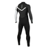 Combinaison De Plongée Mystic Len10 Majestic 5 / 3Mm - Noir / Blanc