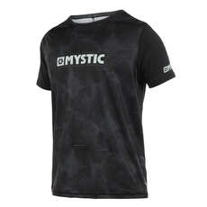 Mystic Majestic Loosefit Rash Vest À Manches Courtes - Noir Mystic Majestic Loosefit Rash Vest À Manches Courtes - Noir