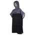 Poncho Mystic - Noir / Gris