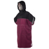 Mystic Poncho / Polaire / Robe À Langer - Rouge Foncé