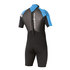 Mystic Star 3/2 Kitesurfing Flatlock Shorty 2014 - Noir / Bleu