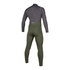 Combinaison Combinaison Mystic Star 5 / 3Mm Front-Zip - Gris Vert