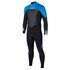 Mystic Étoiles 5/4 Backzip Kitesurf Wetsuit 2014 - Noir / Bleu