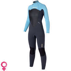 Mystic Womens Star 5 / 4Mm Gbs Backzip Wetsuit 2015 - Bleu Mystic Womens Star 5 / 4Mm Gbs Backzip Wetsuit 2015 - Bleu