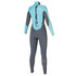 Mystic Womens Star 5 / 4Mm Gbs Backzip Wetsuit 2015 - Bleu
