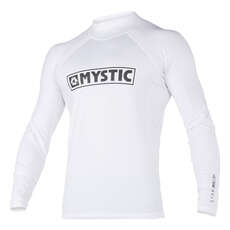 Débardeur Mystic Star À Manches Longues Et Ficelle Élastiquée - Blanc